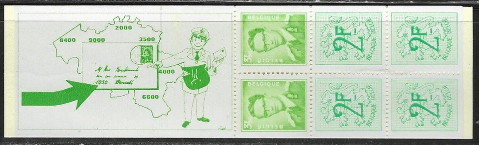 Belgium Scott 434e Complete Booklet LotBDP35664 - Image 1 of 1