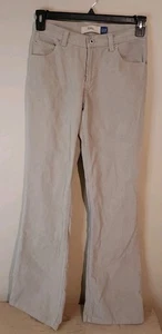GAP Damen Hose Braun Größe 2 Cord Schlag Bein Knopf Low Rise 100% Baumwolle - Bild 1 von 11
