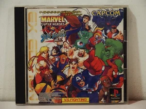 Marvel Super Heroes Vs. Street Fighter EX Edition Sony Playstation PS1 NTSC JP - Imagen 1 de 7