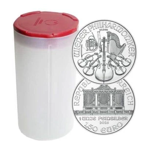 Lot of 20 - 2025 1.50 Euro Silver Austrian Philharmonic 1 oz BU - Picture 1 of 3