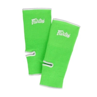 Artículos deportivos Fairtex AS1 soporte de tobillo equipo de boxeo Muay Thai color verde 1 par Foto 1 de 3