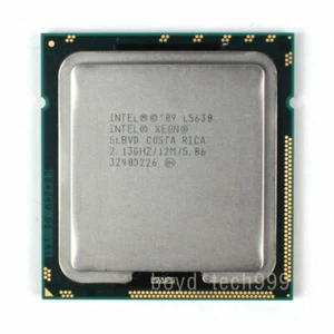 Procesador CPU Intel Xeon L5630 cuatro núcleos 2,13 GHz 2933 MHz LGA 1366/zócalo B - Imagen 1 de 1