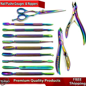 Podiatry Nail Pusher Gouges Gauges Removing Cleaner Beauty Saloon & Home Use - Bild 1 von 17