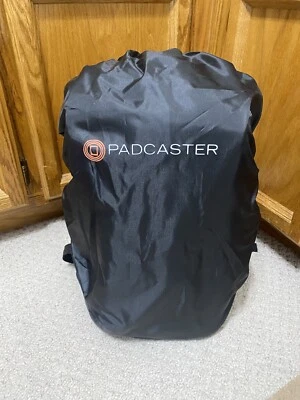 PADCASTER Padded Water Resistant Camera Backpack w/Adjustable Compartments NEW - Image 1 of 4