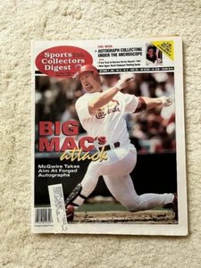 1998 Sports Collectors Digest Mark McGwire Cardinals Tommy John Interview - Picture 1 of 3