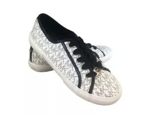 michael kors women sneakers size 4 White And Blue NWOT - Picture 1 of 8
