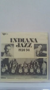 INDIANA JAZZ 1924-34 HOAGY CARMICHAEL CHARL. DAVIS LP 1982 IAJRC34 16 track MINT - Picture 1 of 5