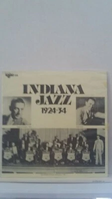 INDIANA JAZZ 1924-34 HOAGY CARMICHAEL CHARL. DAVIS LP 1982 IAJRC34 16 track MINT - Image 1 of 4
