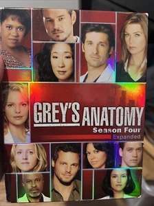Grey's Anatomy: The Complete Fourth Season 5-DVDs-pre-owned - Picture 1 of 4