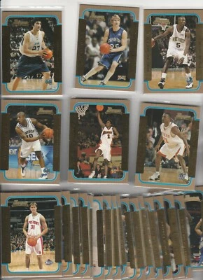 2003-04 Bowman Rookie Oro Grueso Paralelo RC LOTE (23) DIFERENTES HOWARD KORVER Foto 1 de 4