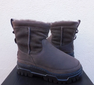 UGG HERITAGE PULL-ON TRAILGAZER WATERPROOF LEATHER WOOL BOOTS, US 14/ 48.5 ~NEW - Image 1 of 4