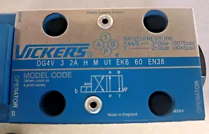 Vickers DG4V 3 2A H M U1 EK6 60 EN38 Hydraulic Directional valve - Picture 1 of 10