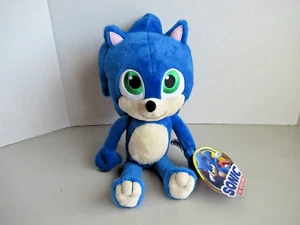 Sonic The Hedgehog Baby Eyes Movie Toy Factory 14" Plush Figure Brand New W/Tag - Picture 1 of 5