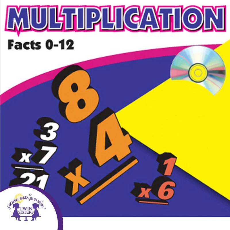 Rap With The Facts: Multiplication - Twin Sisters Productions - CD — 第 1/1 张图片