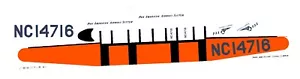 REPRODUCTION DECALS: Strombecker China clipper - Picture 1 of 1