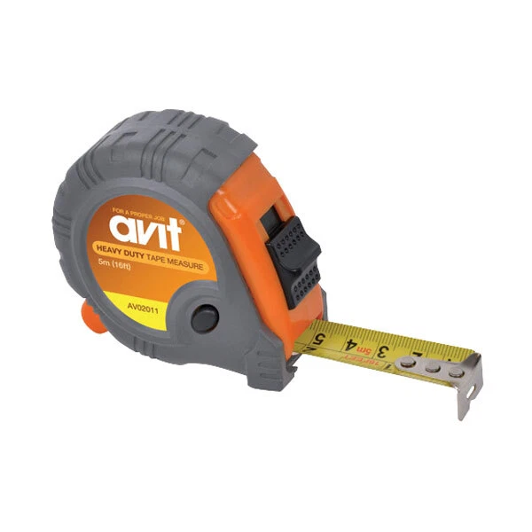 Avit AV02011 Heavy Duty Tape Measure - 5m (16ft) - Image 1 of 1