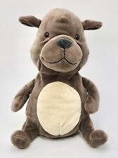 Raver Jellycat Dog Plush Stuffed Animal 9 inch Brown with Cream Belly No Hat