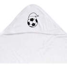 'Christmas Football' Baby Hooded Towel (HT00024657)