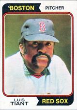 1974 Topps #167 Luis Tiant Boston Red Sox NM