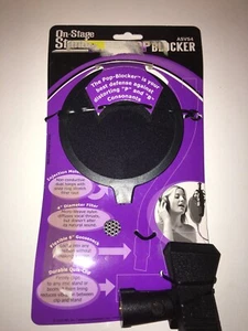 On-Stage ASVS4B Pop Blocker, 4" Manca collo d'oca flessibile no resi - Foto 1 di 5