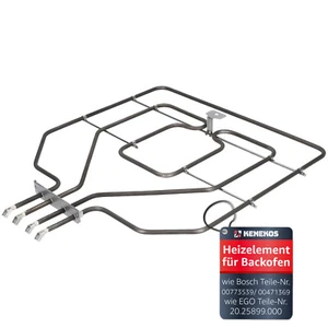 Heizung geeignet für Siemens Bosch Neff Constructa 00773539 00471369 Backofen AT - Bild 1 von 7