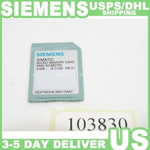 Nueva tarjeta de memoria micro Siemens 6ES7953-8LM20-0AA0 6ES79538LM200AA0 SIMATIC S7 - Imagen 1 de 3