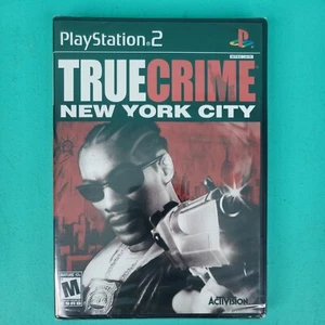 True Crime: New York City Black Label Sony PlayStation 2 PS2 Brand New Sealed - Picture 1 of 10