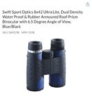 Swift Sport Optics 8x42 Ultra Lite Dual Density Waterproof & Rubber Binoculars