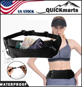 Impermeable Cinturón para correr Fanny Pack Cintura Bolsa Exterior Campamento Senderismo Cremallera Bolso - Imagen 1 de 7