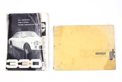 Ferrari 330 GT 1964-67 manual del propietario bolsa manual Foto 1 de 4