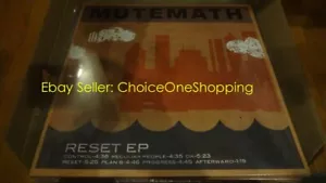 Rare Sold Out MUTEMATH Reset EP Black Blk Press Vinyl LP In-Hand for Shipping - Picture 1 of 3