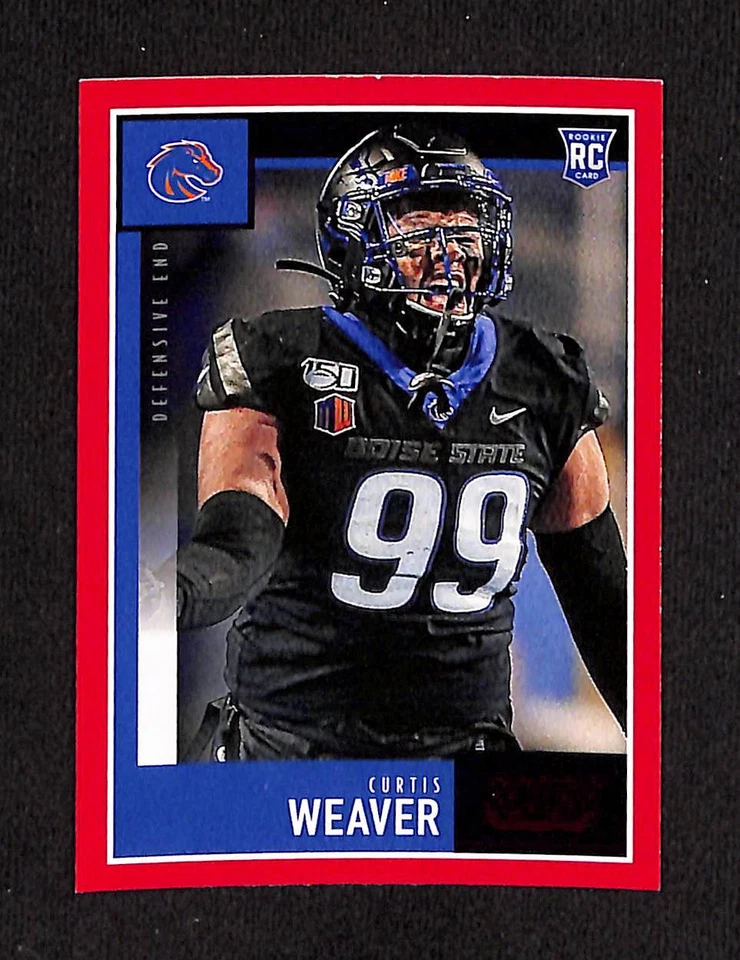 Curtis Weaver 2020 Score Red Rookie Card #339; Miami Dolphins, Boise State - Image 1 of 1