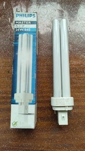 Lampada Philips Master 26W 840 attacco PL-C 2P a 2 pin. Nuova e rara - Foto 1 di 3