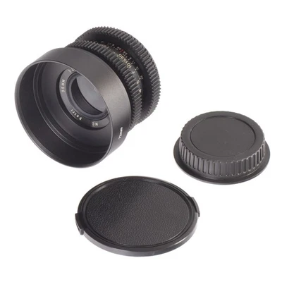 Lente vintage Petri MC 35 mm F2,8 Cine Mod Prime | ¡Montaje Canon EF! Foto 1 de 4