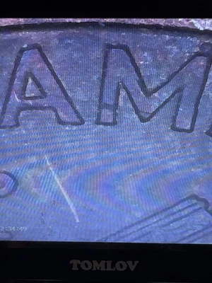 1998 WIDE AM WAM LINCOLN CENT PENNY AND CHIN WART LOL ERROR COIN - Image 1 of 4