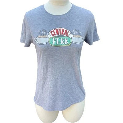 Camiseta Estilo Vintage Central Perk Friends Gris Gráfico Talla XS/S Foto 1 de 4