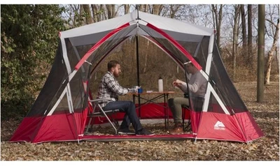 Casa Ozark Trail 13' x 11' x 84" pantalla roja con 2 entradas grandes, no una tienda de campaña Foto 1 de 4
