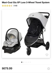 Maxi-Cosi Gia XP Travel System New !! - Picture 1 of 4