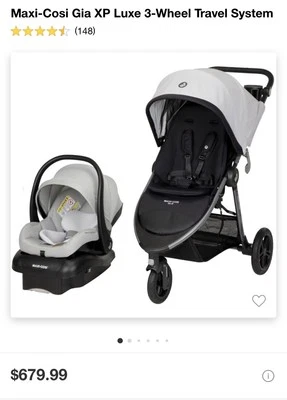 Sistema de viaje Maxi-Cosi Gia XP ¡Nuevo!! Foto 1 de 4