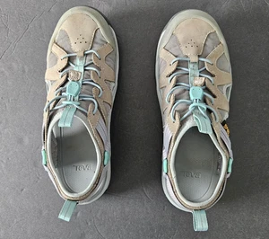 Scarpe da donna Teva taglia 7 con chiusura in corda elastica trail escursionismo sport outdoor acqua - Foto 1 di 13