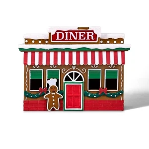 Lebkuchenhaus Diner Kunststoff Lebkuchenmann Weihnachten Feriendorf - Bild 1 von 5