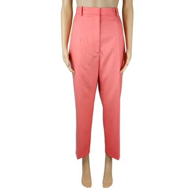 Pantalón Alexander McQueen Mujer Rosa 100% Lana Talla 46 Nuevo Sin Etiquetas Foto 1 de 4