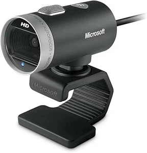 Microsoft LifeCam Cinema HD, Webcam avec Microphone antibruit intégré - Photo 1/8