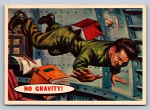 1957 Topps Target: Moon Trading Card # 20 No Gravity! - Picture 1 of 2