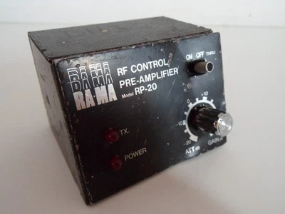 RAMA RP 20 RF CONTROL PRE AMPLIFIER......................RADIO_TRADER_IRELAND. - Bild 1 von 4