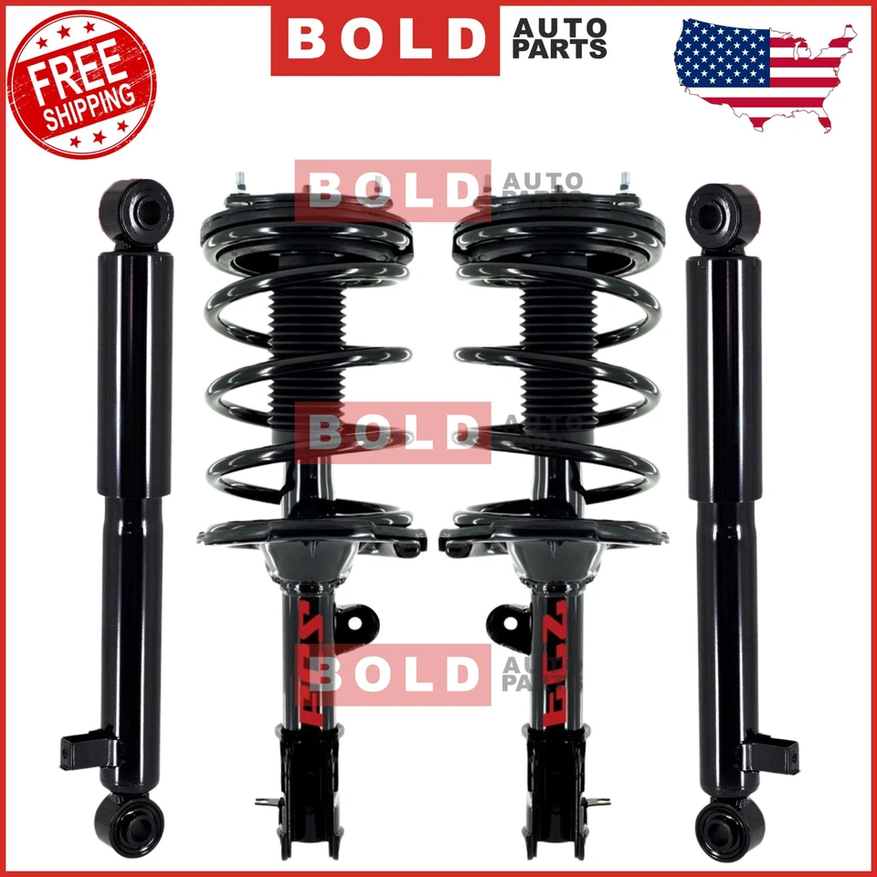 Juego completo de 4 amortiguadores delanteros y traseros FCS para Hyundai Santa Fe 2007-2009 Foto 1 de 4