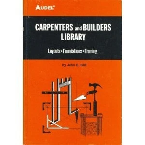 AUDEL CARPENTERS AND BUILDERS LIBRARY NO 3 : LAYOUTS, By John E. Ball **Mint** - Image 1 of 1