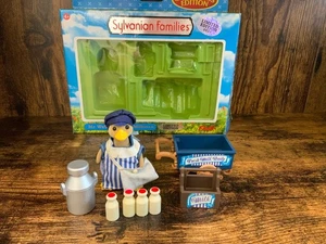 Sylvanian families beautiful Mr Webster the milkman boxed 100% immaculate ❤️ - Picture 1 of 16