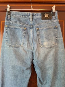 Versace Jeans Signature jeans stonewashed size 32 from 90s collection gold label - Picture 1 of 15