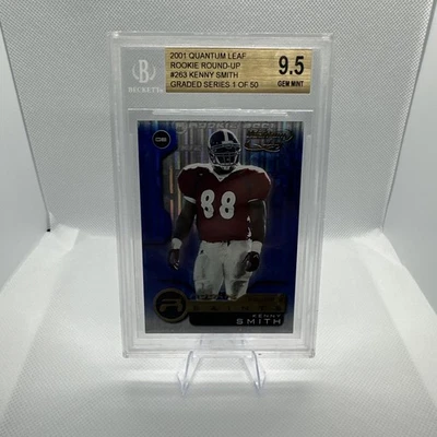 2001 Quantum Leaf #263 Kenny Smith RC BGS 9.5 Gem Mint SP 1 of 50 Rookie Card - Image 1 of 2